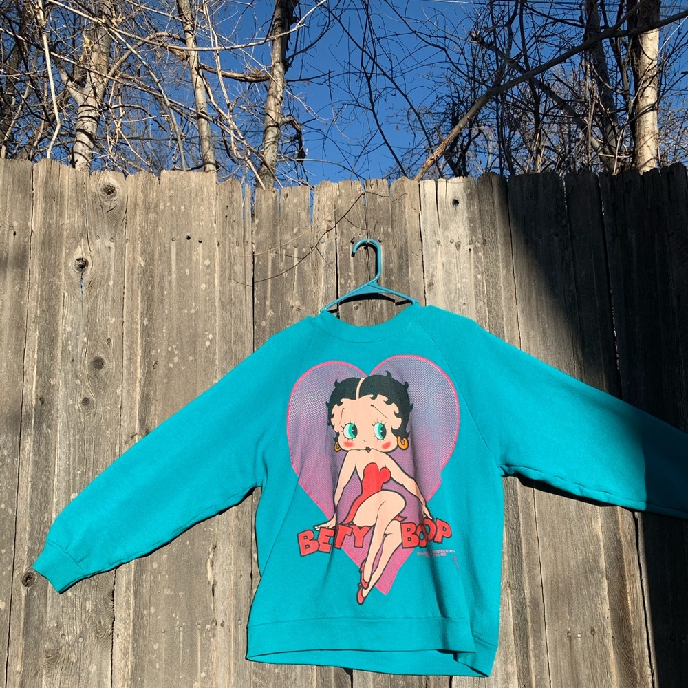 Vintage 1993 Betty boop sweater size large